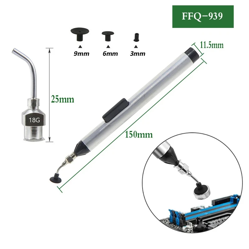 Manual Vacuum Suction Pen Kit  - Electronics Repair Services ulasan dan harga